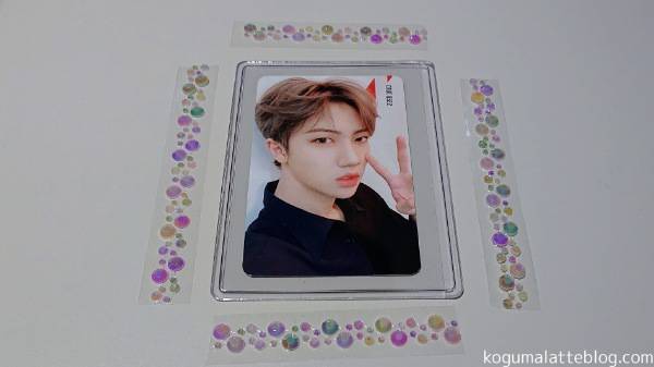 100均の材料で作る かんたんトレカデコ デコケースの作り方 こぐまラテの とりあえず やってみた